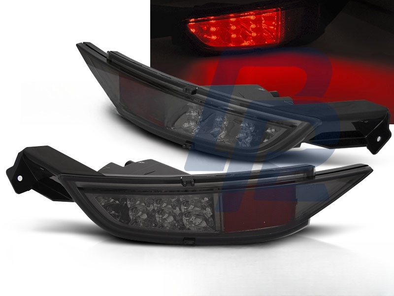 Tail Lights for LED Fog Lights Smoked Ford Fiesta MK7 2008–2016 - 2