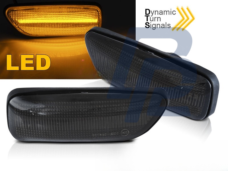 Side Indicators Smoked LED for Volvo S60 S80 V70 XC90 - 2