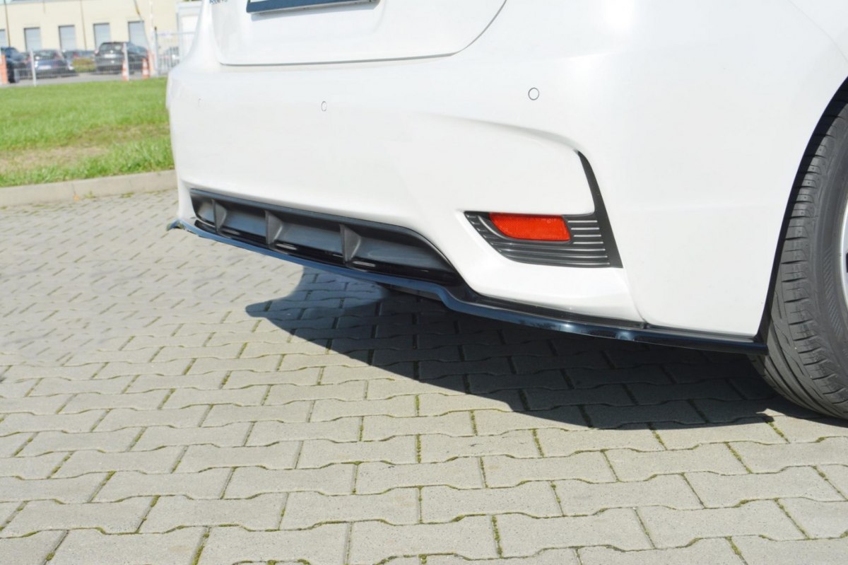 CENTRAL REAR SPLITTER LEXUS CT MK1 FACELIFT (WITHOUT VERTICAL BARS) - 3