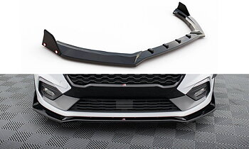 FRONT SPLITTER V.4 + FLAPS SUITABLE FOR FORD FIESTA ST / ST-LINE – MAXTON DESIGN