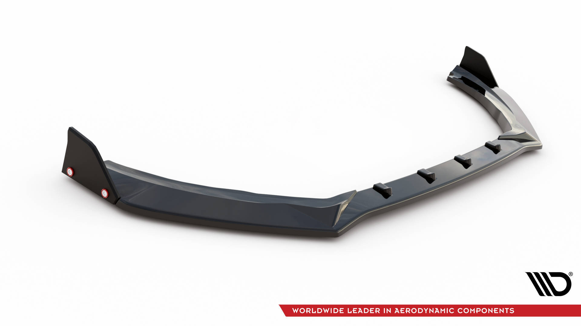 Front Splitter V.4 + Flaps Ford Fiesta ST / ST-Line Mk8 - 6