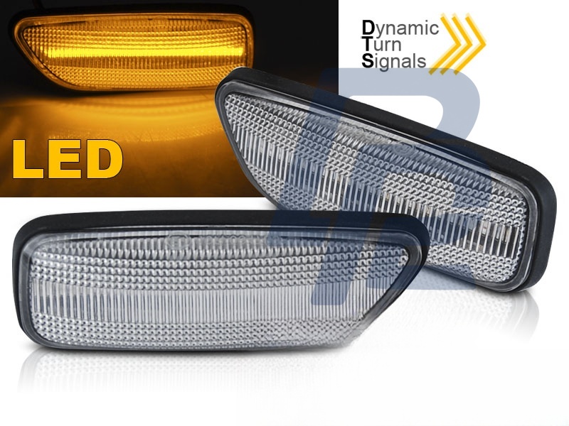 Side Indicators White LED for Volvo S60 S80 V70 XC90