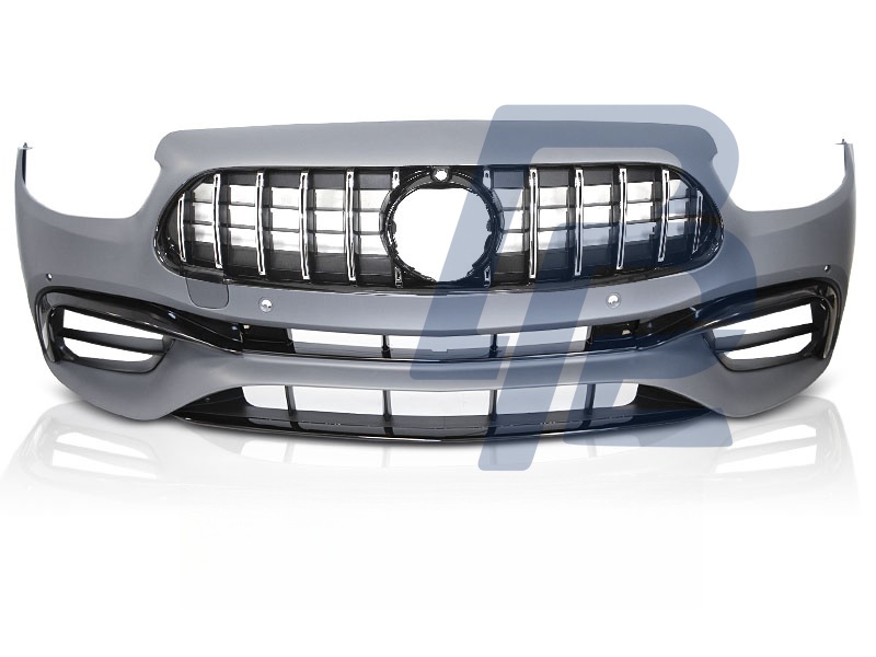 Sport Front Bumper with PDC Chrome for Mercedes W213 2020–2023 - 5