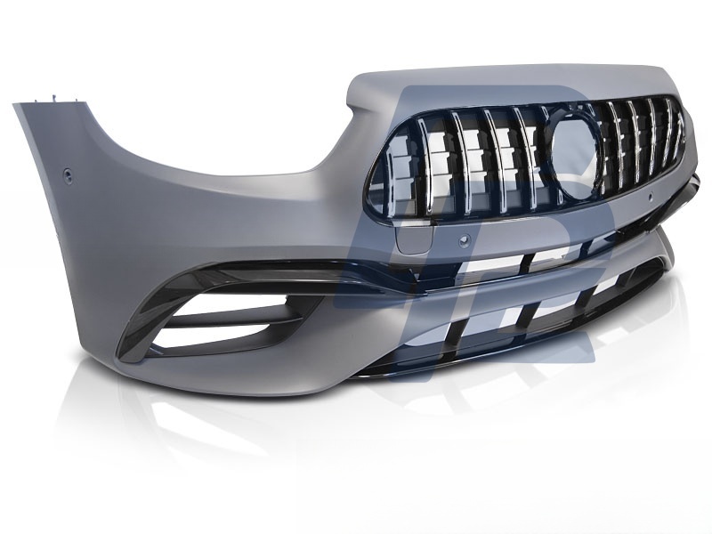 Sport Front Bumper with PDC Chrome for Mercedes W213 2020–2023 - 4