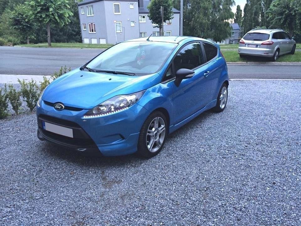 Front Bumper Spoiler Ford Fiesta Mk Bluepower Se