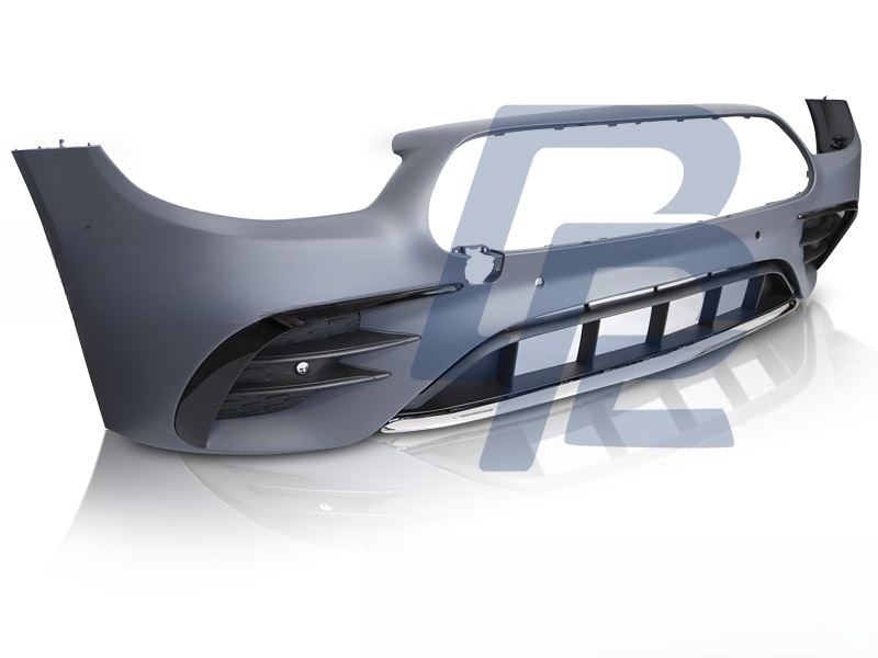 Sport Front Bumper with PDC Chrome for Mercedes W213 2020–2023 - 4