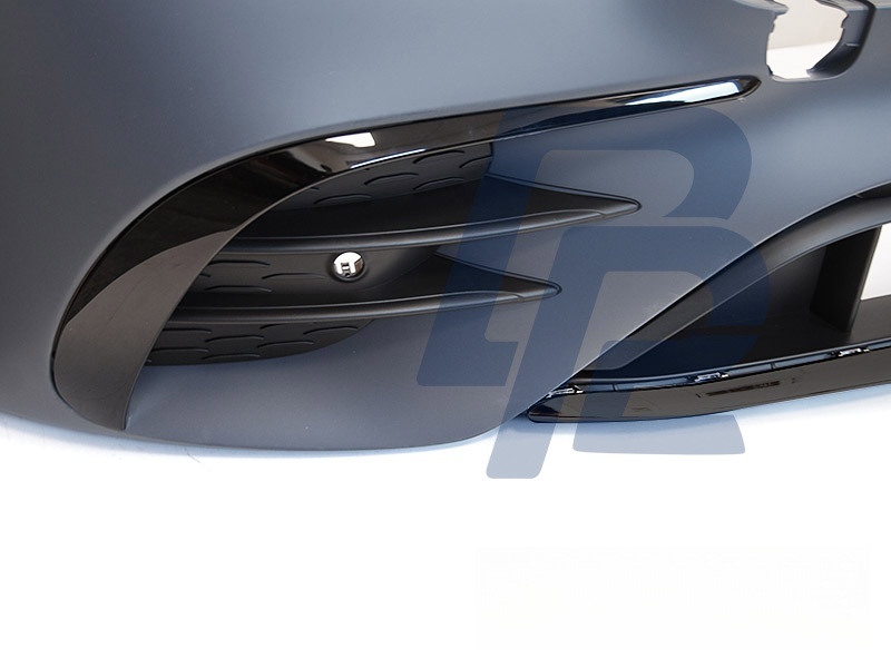 Sport Front Bumper with PDC Black for Mercedes W213 2020–2023 - 2