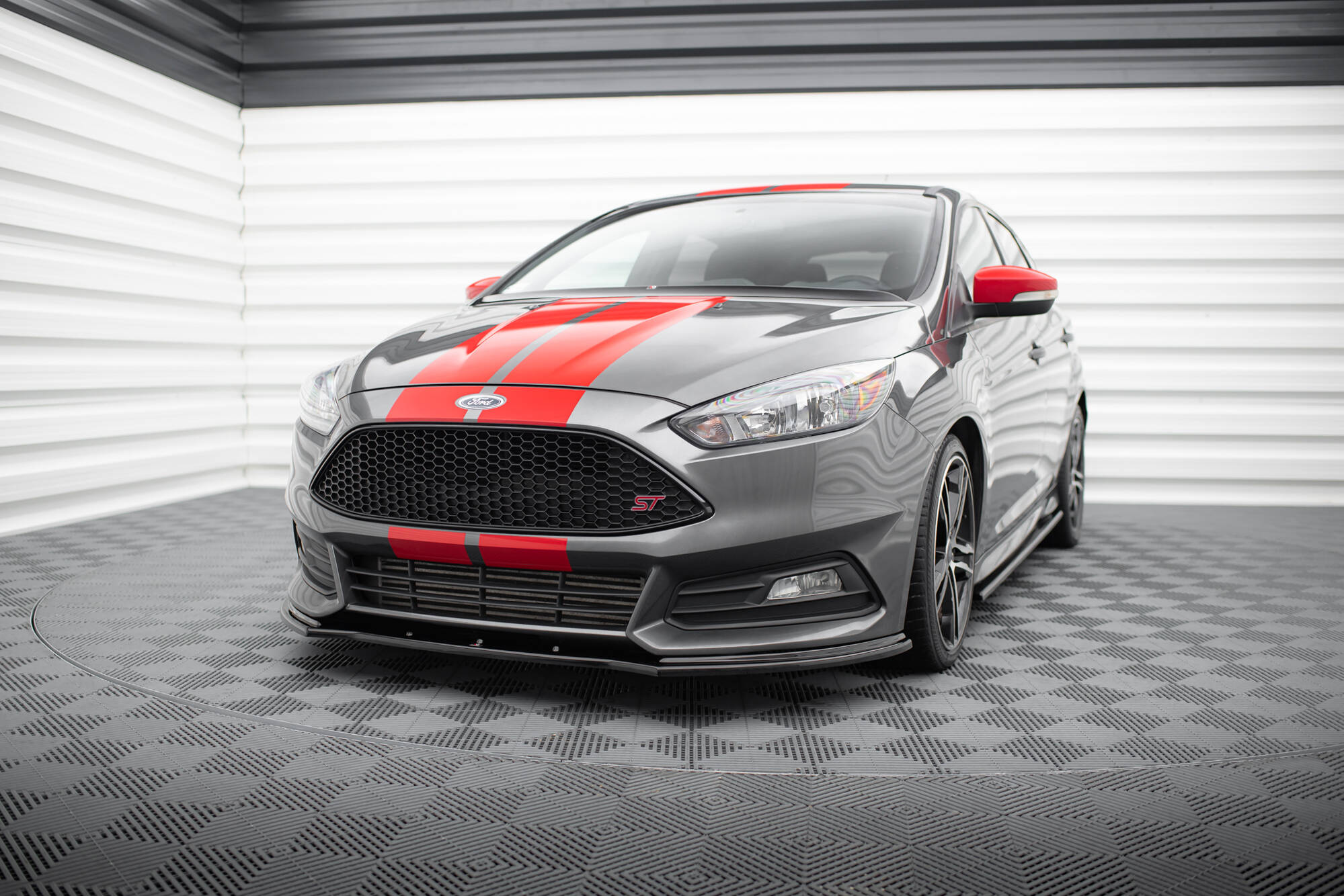 Front Splitter V.1 Ford Focus ST Mk3 FL - 3