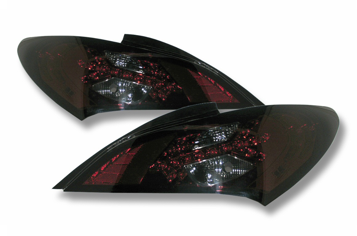 HYUNDAI GENESIS 09+ 2D TAILLIGHTS LED RED/SMOKE