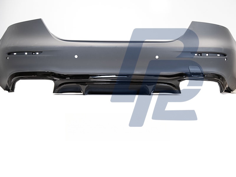 Sport Rear Bumper with PDC Black for W213 2020–2023 4D - 6