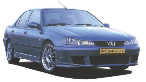 PEUGEOT 406 II FRÄMRE STÖTFÅNGARE [CARCEPT]