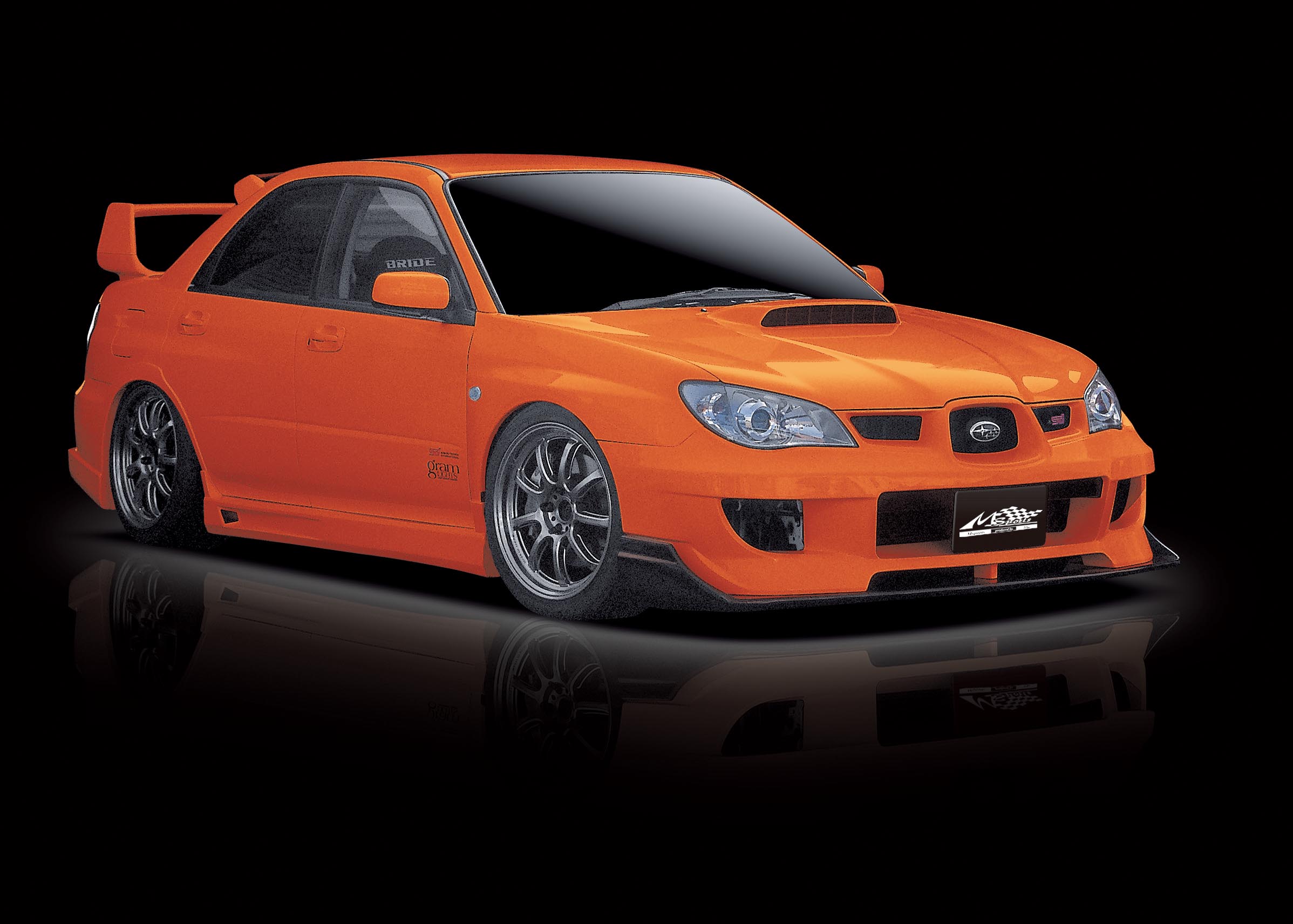 SUBARU IMPREZA GDA/B 04-05 M-SPORT FRÄMRE SKÄRMAR