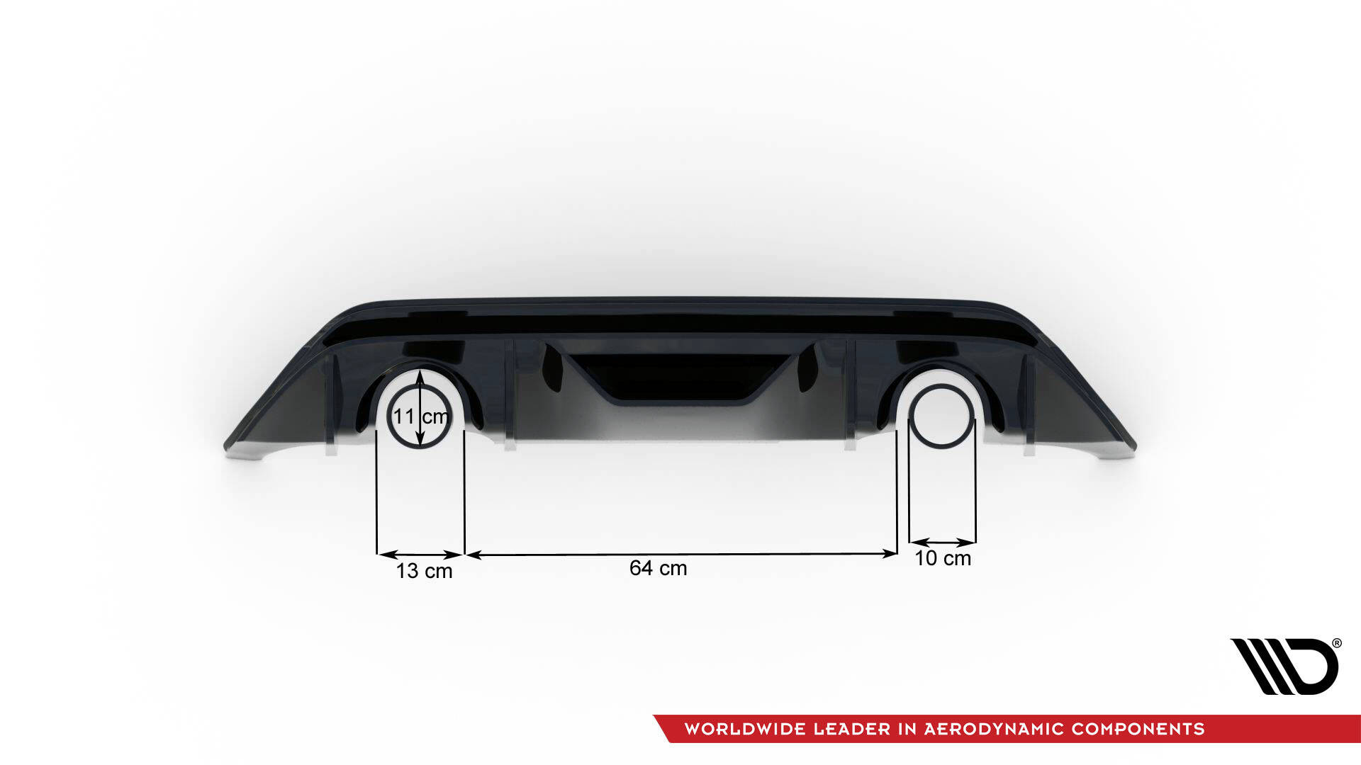 Rear Diffuser + Milltek RS Upgrade KIT - Ford Fiesta MK8 ST & MK8.5 ST (2018-2022) - 2