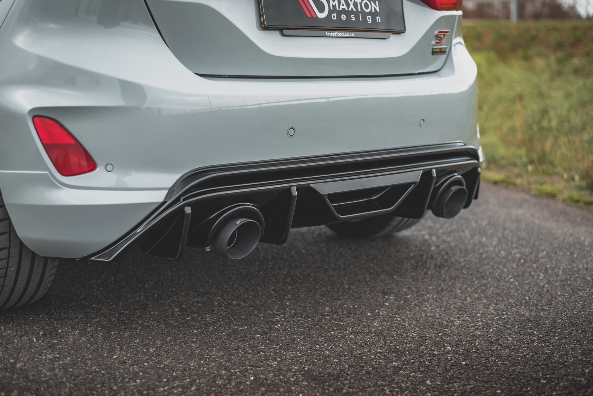 Rear Diffuser + Milltek RS Upgrade KIT - Ford Fiesta MK8 ST & MK8.5 ST (2018-2022) - 6