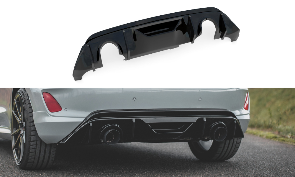 Rear Diffuser + Milltek RS Upgrade KIT - Ford Fiesta MK8 ST & MK8.5 ST (2018-2022)