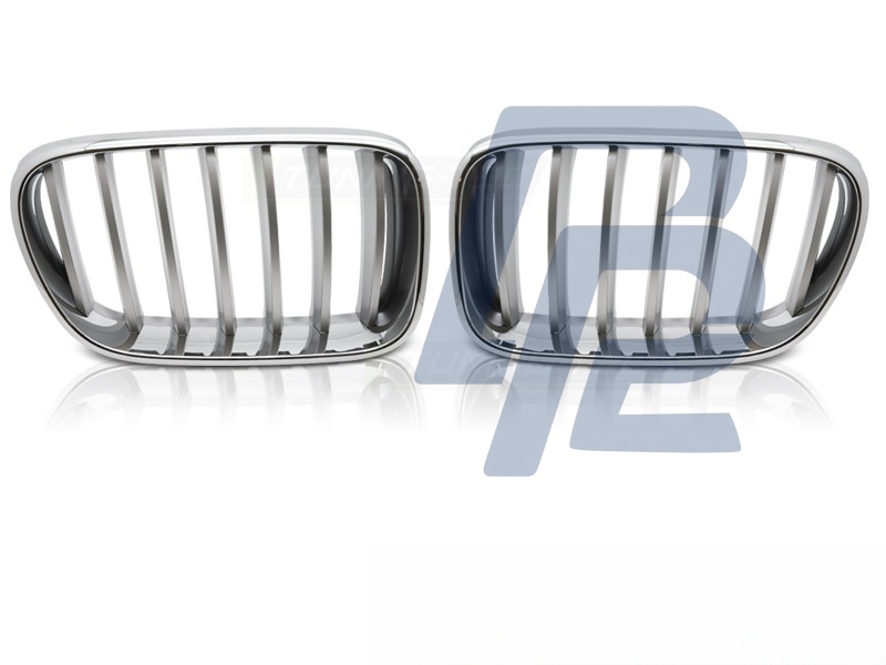 Grille Chrome Titan for BMW X3 F25 10-07.14 - 4