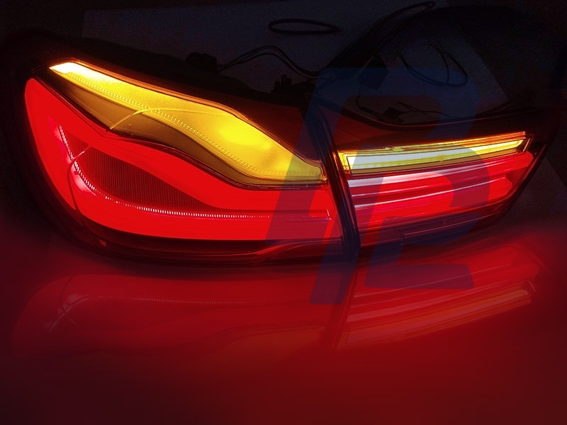 LED Bar Tail Lights Red/Smoked for BMW F32 / F33 / F36 2013–2016 - 5