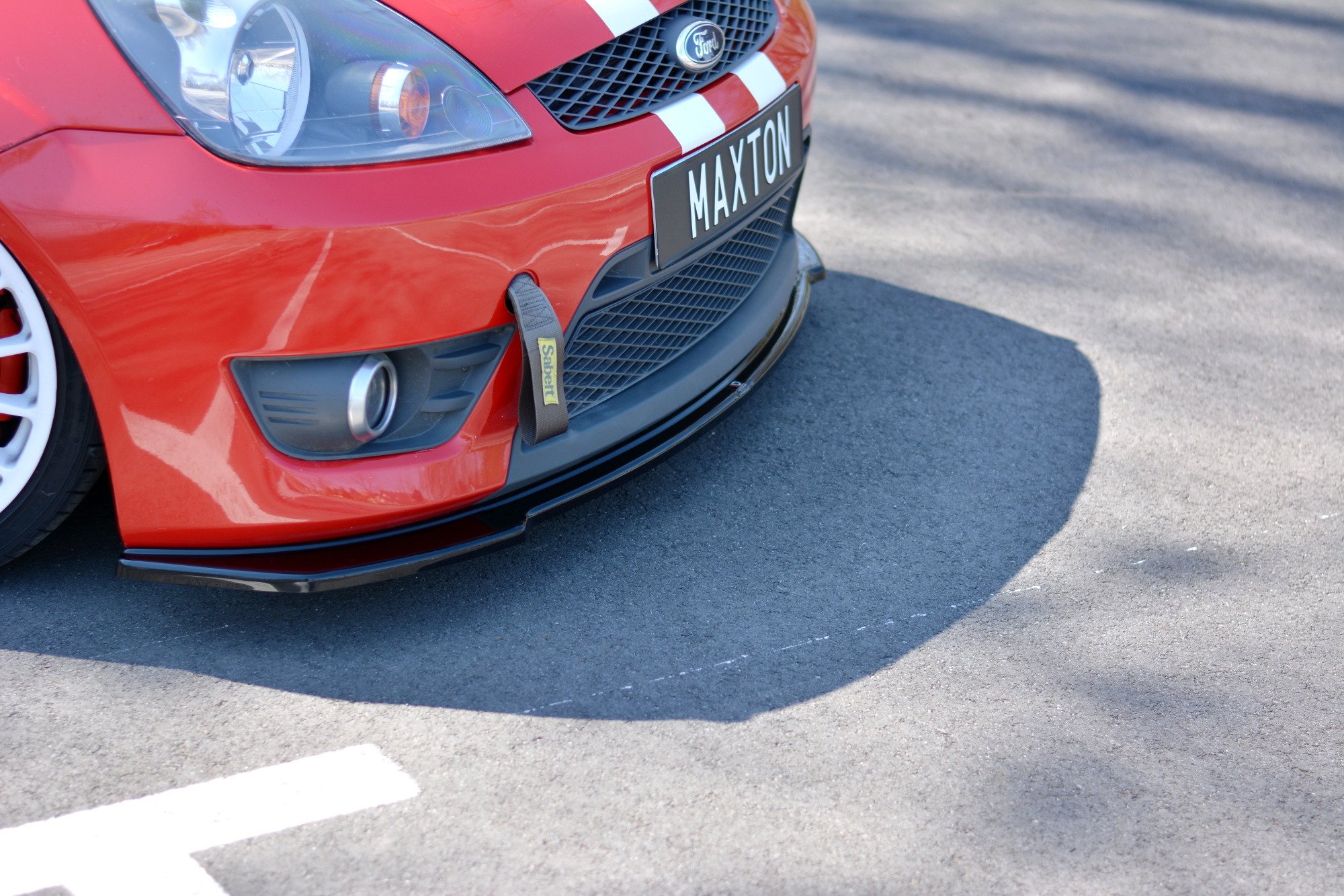 Front Splitter V.2 Ford Fiesta MK 6 ST / Zetec S (2004-2007) - 4