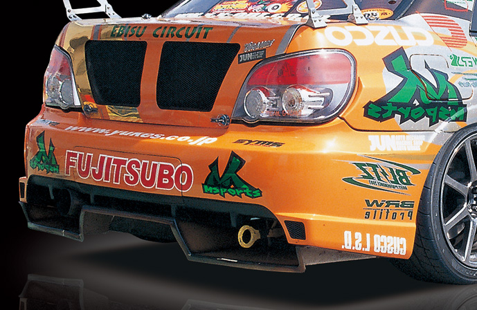 SUBARU IMPREZA GDA/B 04-05 M-SPORT REAR BUMPER W/O DIF