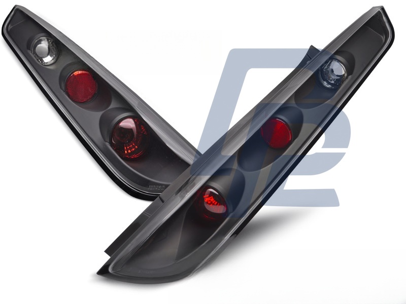 Tail Lights for Ford Focus MK2 2004–2008 Hatchback Black - 3