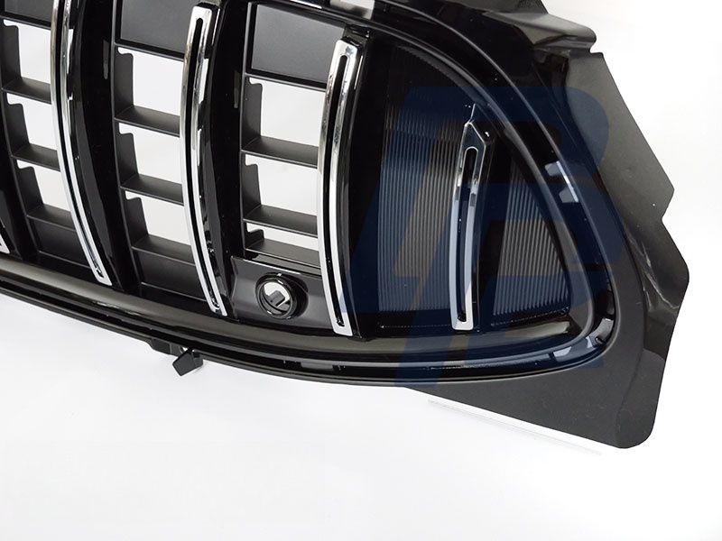 Grille for Grille Chrome/Black Sport Style for Mercedes CLA W118 2019–2023