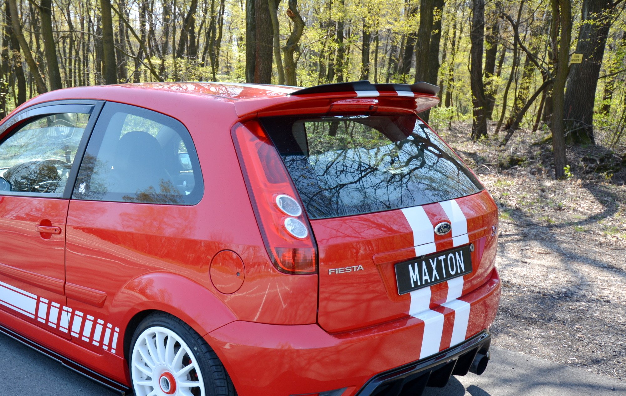 Spoiler Extension V.1 Ford Fiesta MK6 ST (2004-2008) - 2