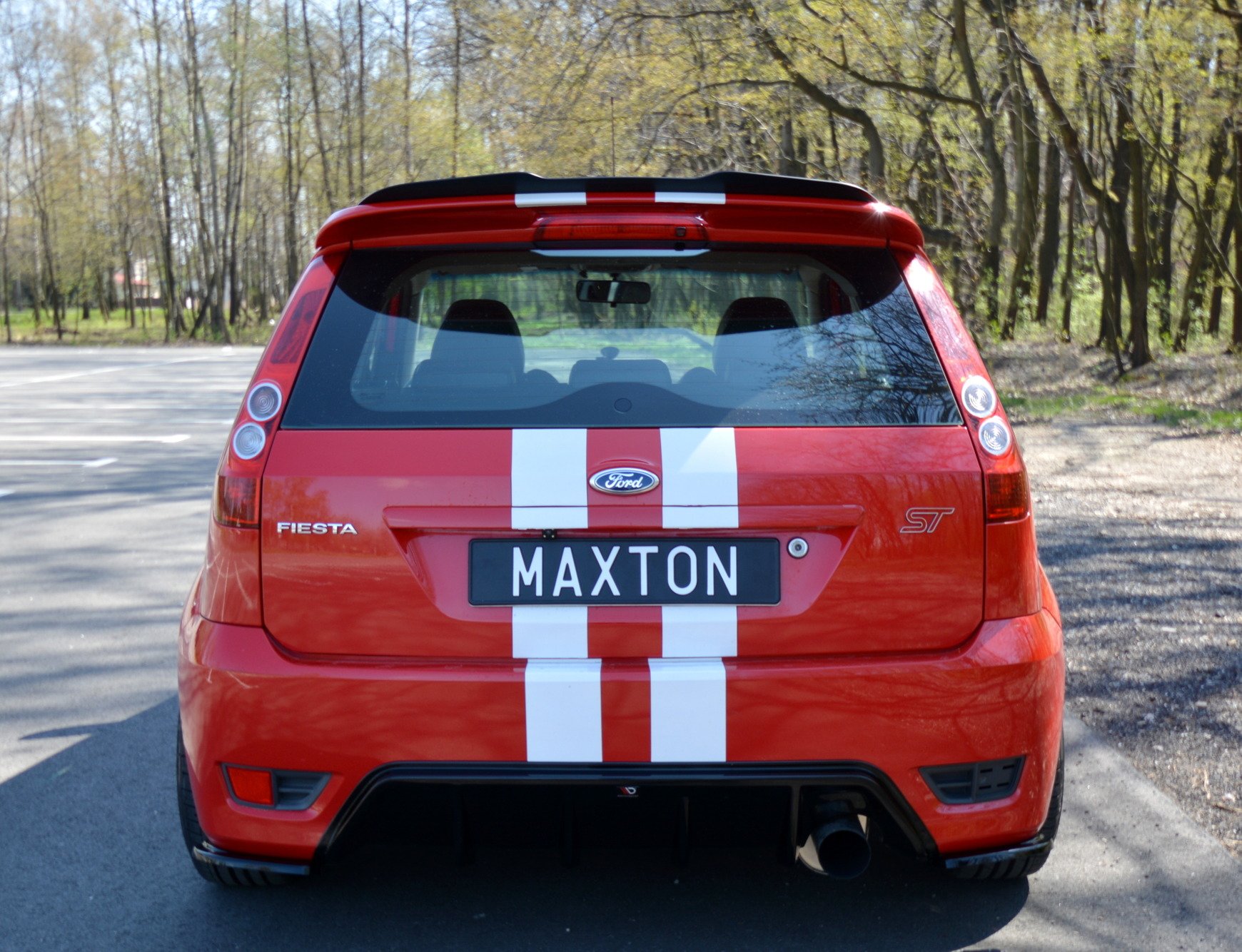 Spoiler Extension V.1 Ford Fiesta MK6 ST (2004-2008) - 3