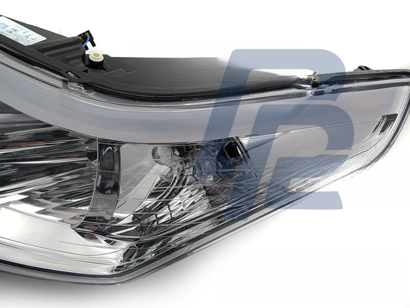 Headlight Chrome Left Side TYC for Citroen C4 2004–2008 - 5