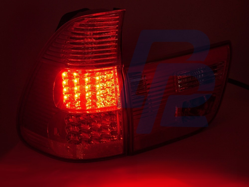 LED Tail Lights Red/Clear for BMW X5 E53 09.1999–10.2003 - 4