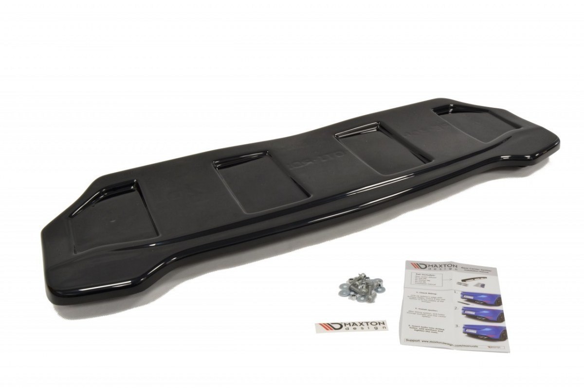 CENTRAL REAR SPLITTER PEUGEOT 308 II GTI (WITH VERTICAL BARS) - 5