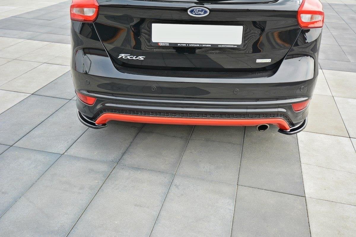 Rear Side Splitters Ford Focus Mk3 ST-Line (Facelift) 2015-2018 - 3