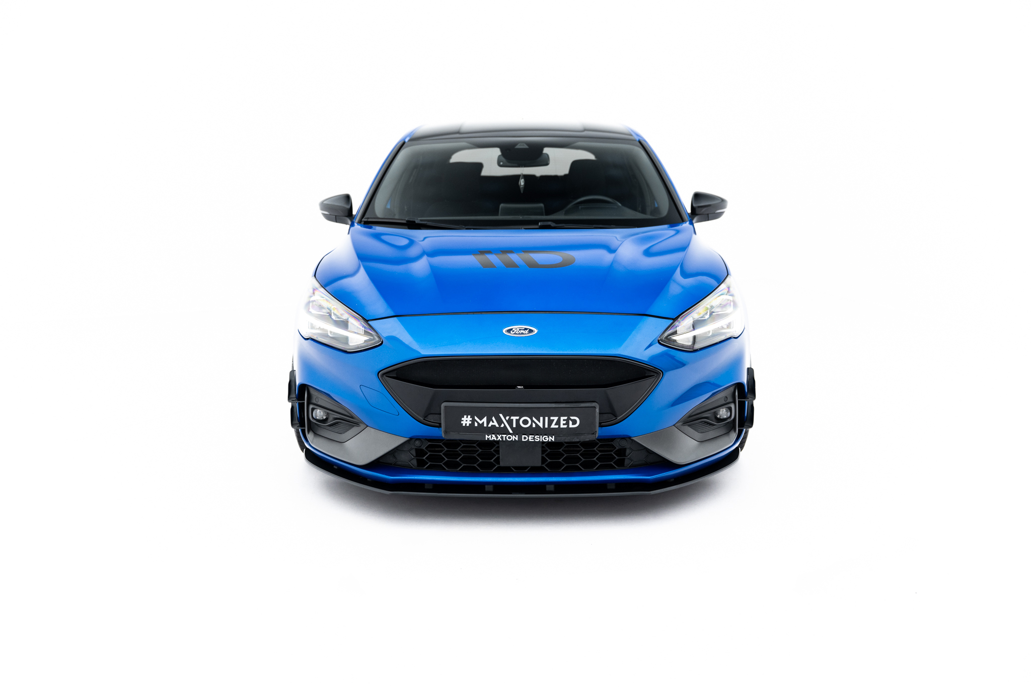 STREET PRO FRONT SPLITTER SUITABLE FOR FORD FOCUS ST / ST-LINE MK4 – MAXTON DESIGN - 2