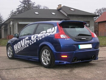 VOLVO C30 HB 07+ BAKRE STÖTFÅNGARE ADDON TYPE SWF [AUTOR]