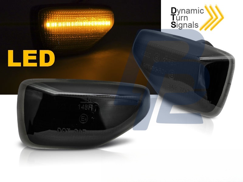 Indicators for Dacia Duster / Logan / Sandero Smoked Sequential LED