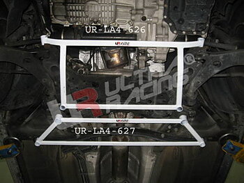VOLVO S40 07+ ULTRARACING 4-POINT FRONT LOWER BRACE 626