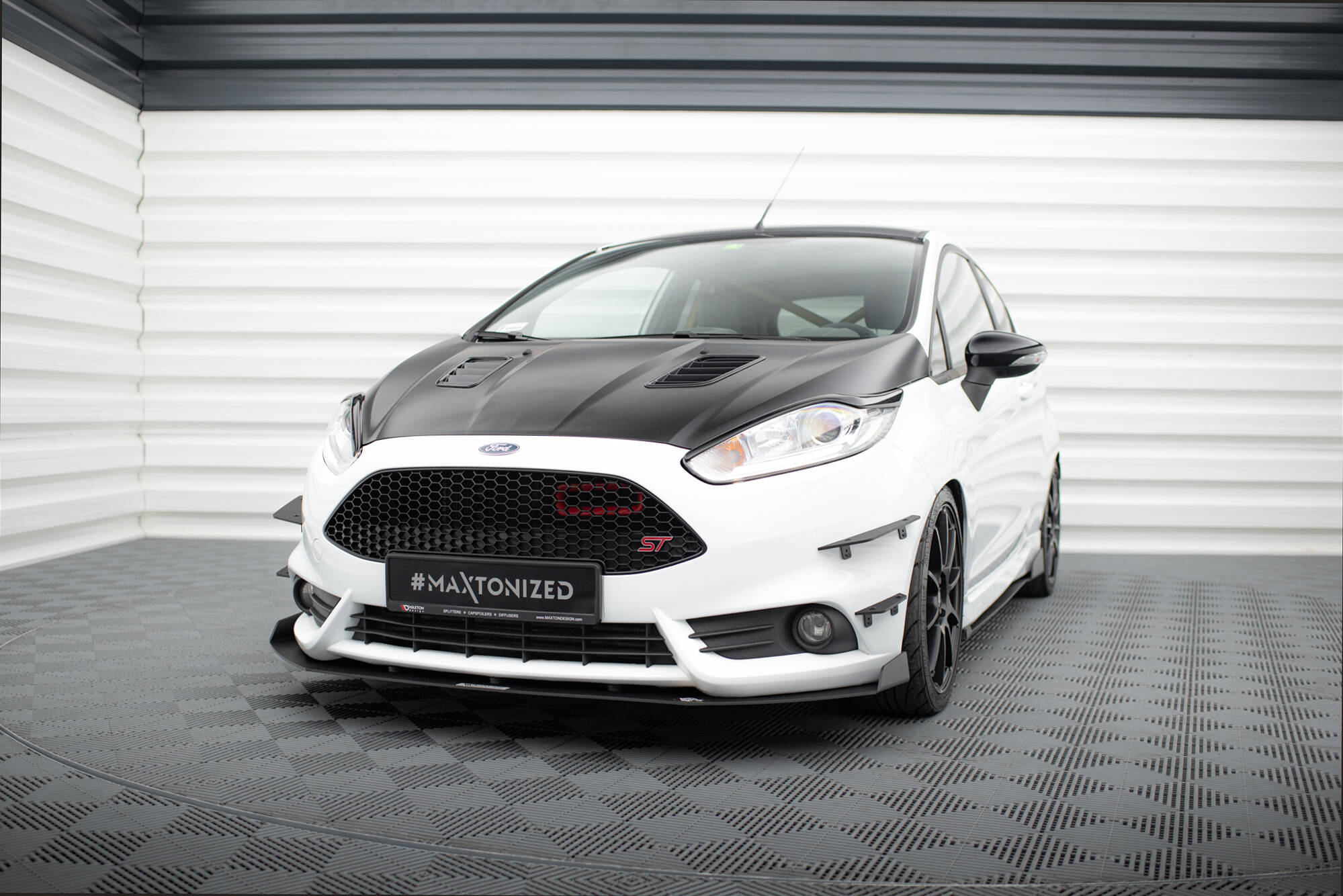 Front Bumper Wings (Canards) Ford Fiesta ST Mk7 FL - 3
