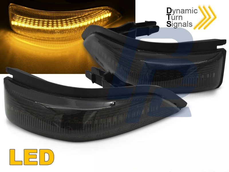 Mirror Indicators Smoked LED for Toyota Yaris III 2011–2019 - 2