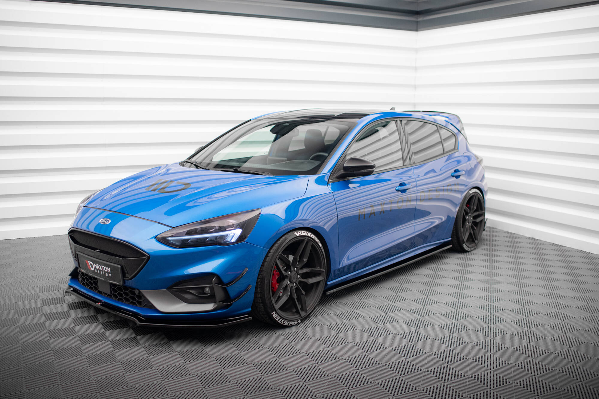Side Skirts Diffusers V.1 Ford Focus ST / ST-Line Mk4 - 2