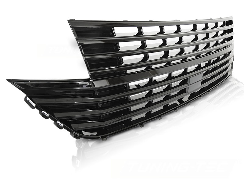GRILL BLANK SVART TILL VW T6.1 2020-