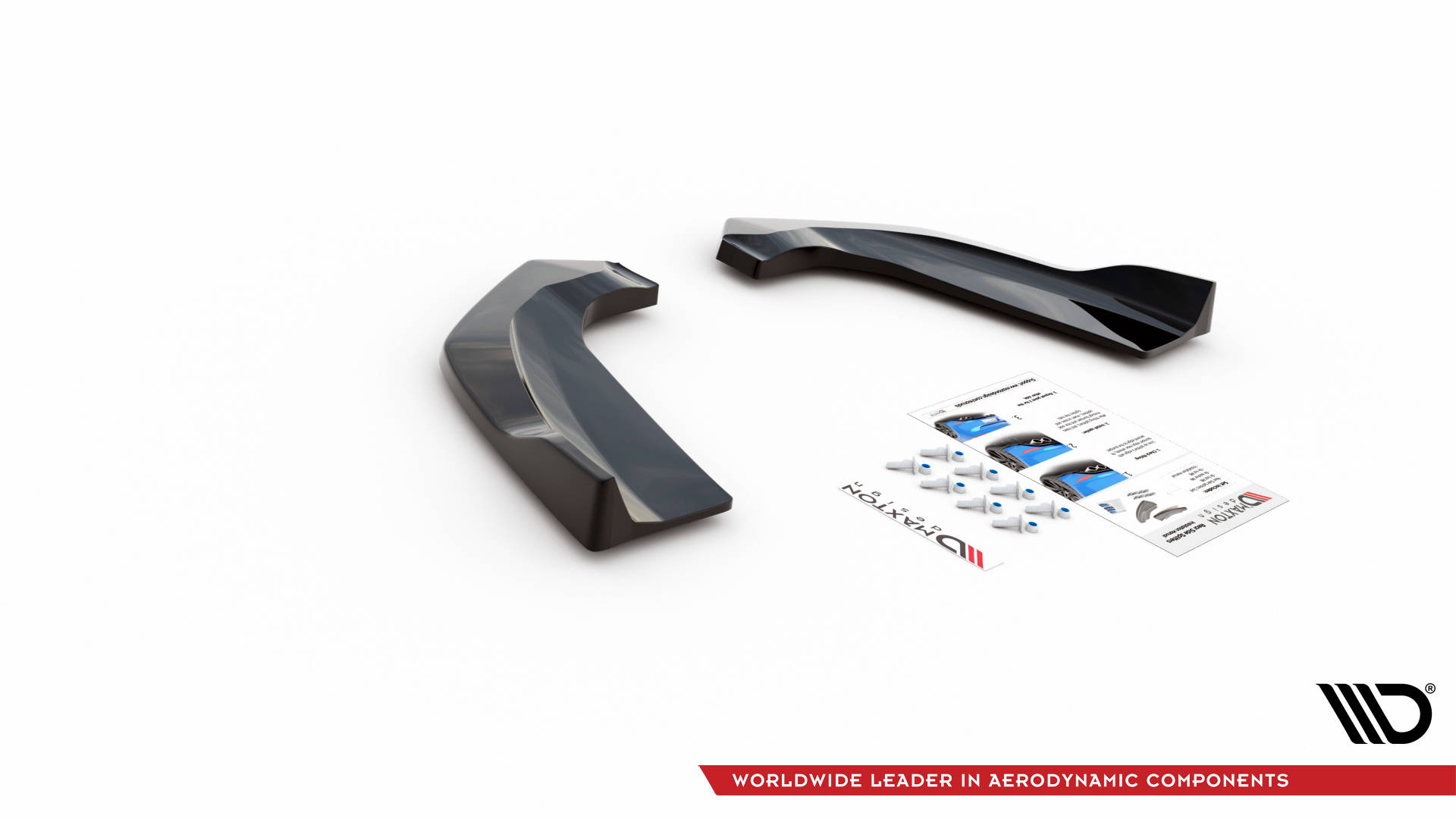 Rear Side Splitters Ford Escape ST-Line Mk3 (2012-2019) - 6