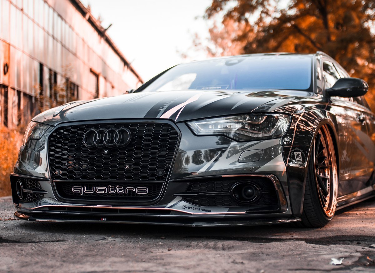 FRAMES FOR LIGHTS AUDI S6 C7 - 4