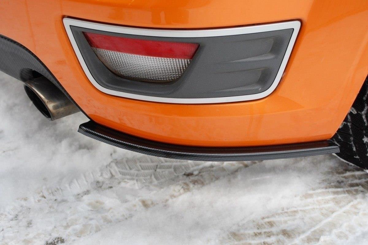 Rear Side Splitters Ford Focus MK2 ST Preface Model