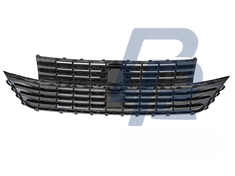 Grille Gloss Black W/Logo Base for VW T6.1 2020– - 3