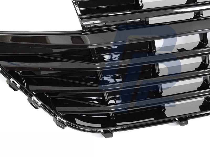 Grille Gloss Black W/Logo Base for VW T6.1 2020– - 7