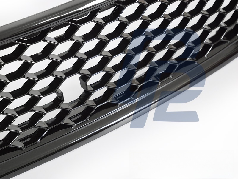 Grille Sport Gloss Black for Audi A4 (B6) 2000–2004 - 3