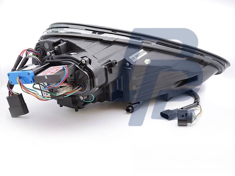 LED Headlights DRL Black for Porsche Cayenne 2010–2015 - 3