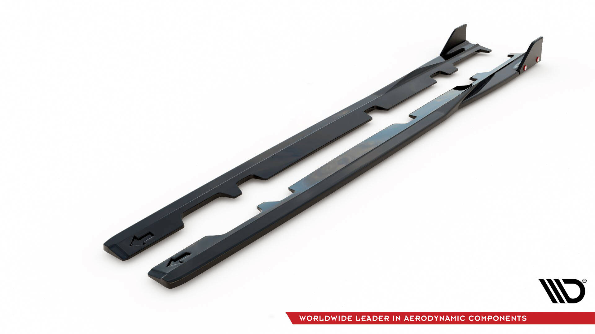 Side Skirts Diffusers V.2 + Flaps Ford Fiesta ST / ST-Line Mk8 - 5