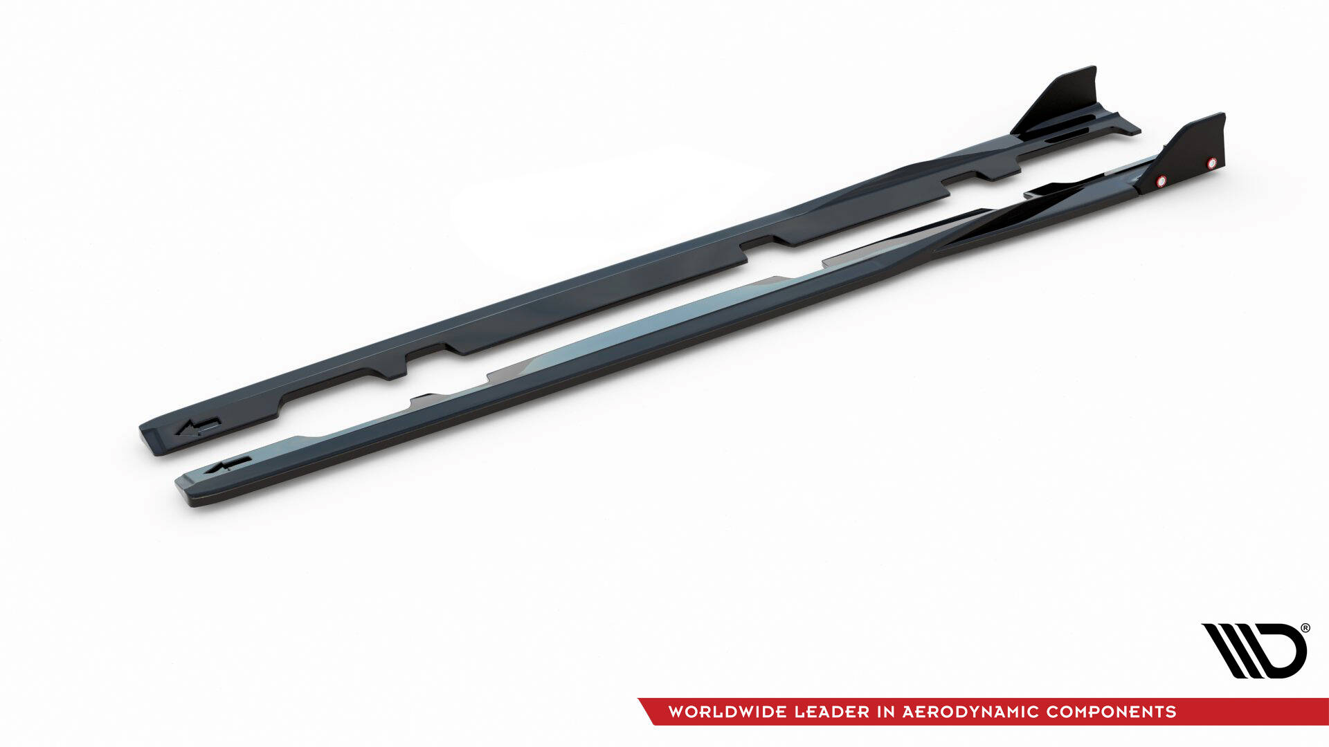 Side Skirts Diffusers V.2 + Flaps Ford Fiesta ST / ST-Line Mk8 - 6