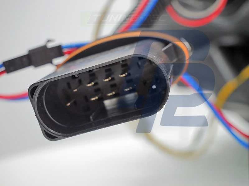 Headlights Tube LED Chrome for Mercedes W205 2014–2018 - 8