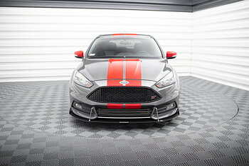 RACING FRONT SPLITTER V.2 SUITABLE FOR FORD FOCUS ST MK3 FL – MAXTON DESIGN